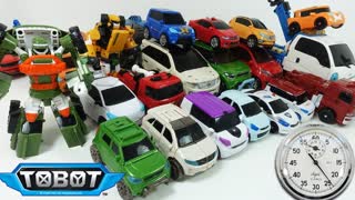 ТОБОТЫ - новый челлендж - Игрушки Тоботы Трансформируем на время. Tobots Toys for kids